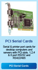 PCI Serial Cards